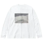 烏帽子 眇眼のねこち Big Long Sleeve T-Shirt