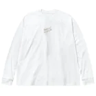 Toshiyuki Maedaのスクリプトメッセージ Big Long Sleeve T-Shirt