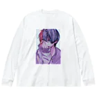 とみすけの蓋をしろ。 Big Long Sleeve T-Shirt