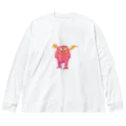 Mirai Gotoのdepressed yeti (hyperacusis) ビッグシルエットロングスリーブTシャツ