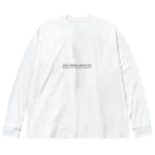 pigletstudioのeeny-meeny-miney-mo ビッグシルエットロングスリーブTシャツ