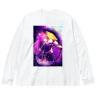 ngrrxxのgalaxy2 Big Long Sleeve T-Shirt