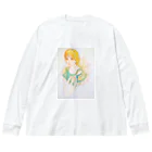 私ノ私　の美人画シリーズ Big Long Sleeve T-Shirt