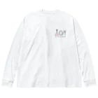 GateSpaceDesignの0/f ゆるがない ロゴ01 Big Long Sleeve T-Shirt