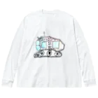 ガスかんダイナマイトの月面探査機 Big Long Sleeve T-Shirt