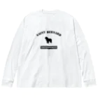 onehappinessのセントバーナード　ONEHAPPINESS Big Long Sleeve T-Shirt