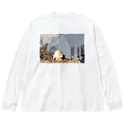 うさぎかもしれないの憎みねこ（やさしい） Big Long Sleeve T-Shirt