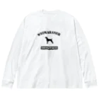 onehappinessのONEHAPPINESS　ワイマラナー ビッグシルエットロングスリーブTシャツ