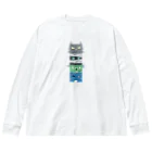 Wave8284の西の妖怪トーテムポール Big Long Sleeve T-Shirt