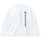 onehappinessのアメリカンコッカースパニエル Big Long Sleeve T-Shirt