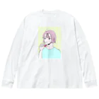 tillit.tokyoのチェリーちゃん Big Long Sleeve T-Shirt