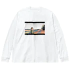 twilostの冬の河川敷 Big Long Sleeve T-Shirt