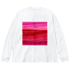 カヨラボ　スズリショップのコーラルおーがんじー Big Long Sleeve T-Shirt