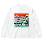 大橋裕之のふるさと Big Long Sleeve T-Shirt