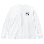 nidan-illustrationの"錦板を遣ふ女の図" #2 Big Long Sleeve T-Shirt