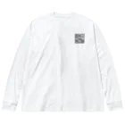 nidan-illustrationの"双輪車娘之圖會" 1-#2 Big Long Sleeve T-Shirt