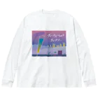 膝舐め・ショッピングセンターのヴィーナスベルト・ランデブー / 株式会社マリーナ水島観光 Big Long Sleeve T-Shirt