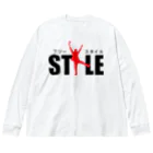 chiccho_kizaの自由なスタイルで Big Long Sleeve T-Shirt