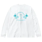 たくてぃ〜の東京魂掴神倶楽部-青- Big Long Sleeve T-Shirt