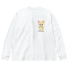 shigeruのチワワちゃん ビッグシルエットロングスリーブTシャツ