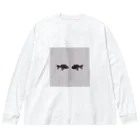 温室【Ａ】の水槽の反射 Big Long Sleeve T-Shirt