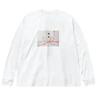 SAKURA スタイルの熨斗紙（のしがみ） ビッグシルエットロングスリーブTシャツ