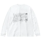 とものお店のアクティブモンスター Big Long Sleeve T-Shirt