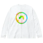 『NG （Niche・Gate）』ニッチゲート-- IN SUZURIのOrdinary Cats01h.t.(春) Big Long Sleeve T-Shirt