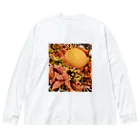 Nlgrのユッケじゃん Big Long Sleeve T-Shirt