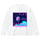 ぱやち / ハヤシヒビキの土星で遊んで下さい Big Long Sleeve T-Shirt