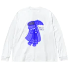 ウサネコのウェザーず＊ドシャブリさん Big Long Sleeve T-Shirt