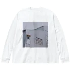 PORTONE, ART, LABORATORY.のBlue Factory Big Long Sleeve T-Shirt