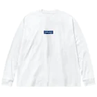 plums GOODSのplums 青ロゴ Big Long Sleeve T-Shirt