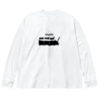 おひやのシェアぬこ黒 Big Long Sleeve T-Shirt