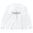 phot&type のなぞなぞ　カエル ビッグシルエットロングスリーブTシャツ