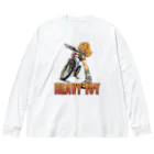 nidan-illustrationの"HEAVY TOY” Big Long Sleeve T-Shirt