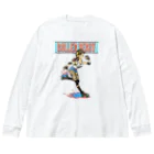 nidan-illustrationの"ROLLER DERBY" Big Long Sleeve T-Shirt