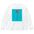 inko andの風に乗って ビッグシルエットロングスリーブTシャツ