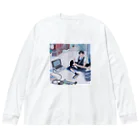 PORTONE, ART, LABORATORY.のInstrumental Big Long Sleeve T-Shirt