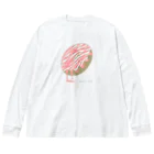 Sweet-Tのトラ柄ドーナツジャンキー ビッグシルエットロングスリーブTシャツ