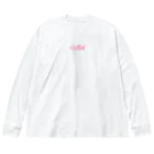 chillin’ clothingのchillin' Pink Big Long Sleeve T-Shirt