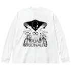 nidan-illustrationの"DUAL PERSONALITY"(B&W) #1 Big Long Sleeve T-Shirt