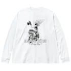 nidan-illustrationの"HAPPY HOUR"(B&W) #1 Big Long Sleeve T-Shirt