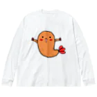 もんぞーのエビフライ君 Big Long Sleeve T-Shirt