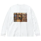 Teatime ティータイムの書斎　本の部屋 Big Long Sleeve T-Shirt