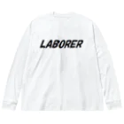 wanabiのLABORERシリーズ ビッグシルエットロングスリーブTシャツ