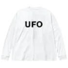 tknoのUFO in Ezypt ビッグシルエットロングスリーブTシャツ