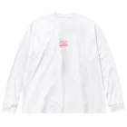 yukijiのシロタスキウミウシ ビッグシルエットロングスリーブTシャツ