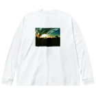 SHOPマニャガハの変わる空、変わる雲 Big Long Sleeve T-Shirt