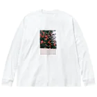 Ri.kの椿 Big Long Sleeve T-Shirt